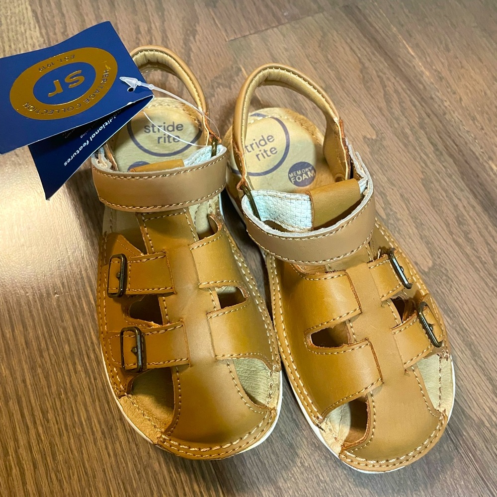 Stride Rite Kids' Reign Sandal | Tan